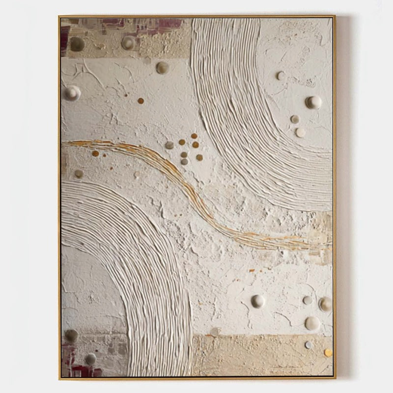 Wall Art Minimalist 3D Bubble Abstract Flowing