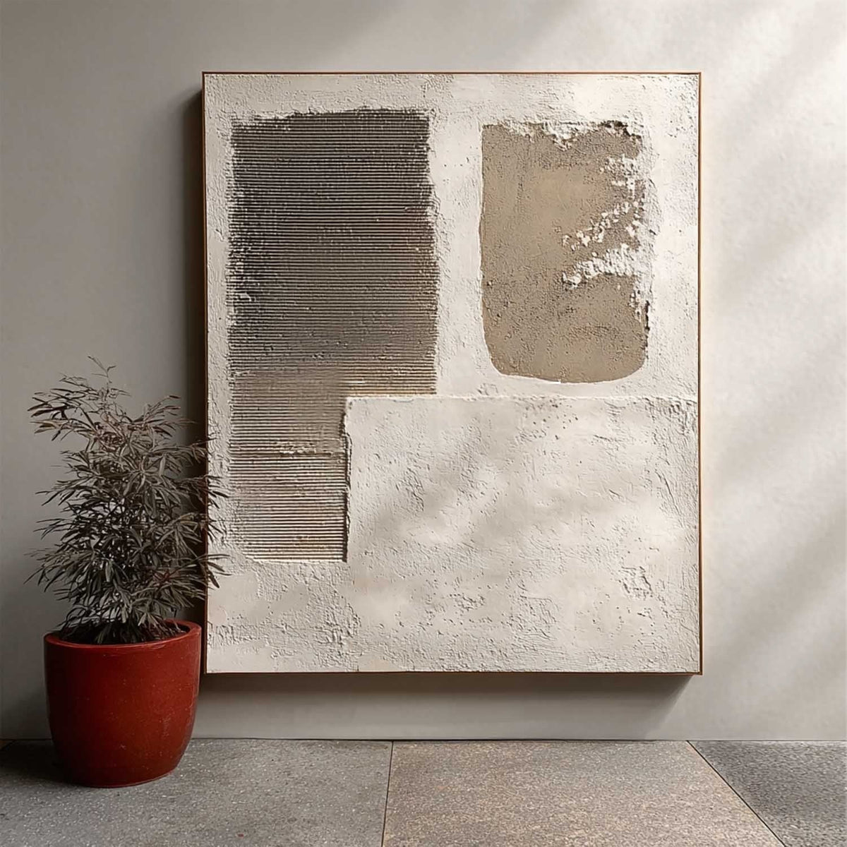 Wall Art Wabi-Sabi Painterly Raw Modern