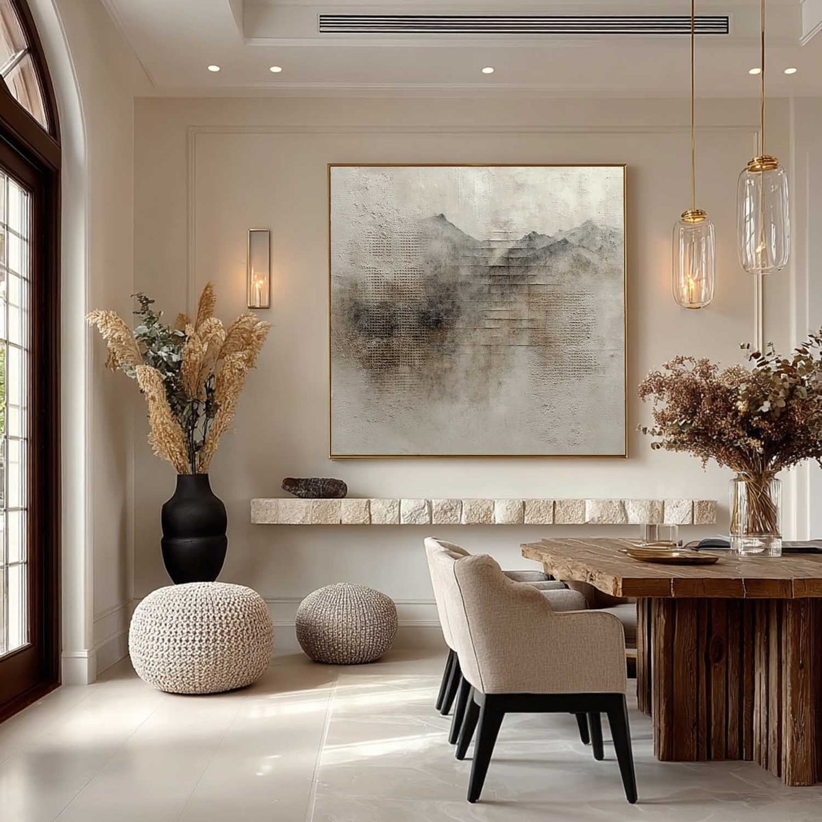 Wall Art Wabi-Sabi Painterly Raw Calm