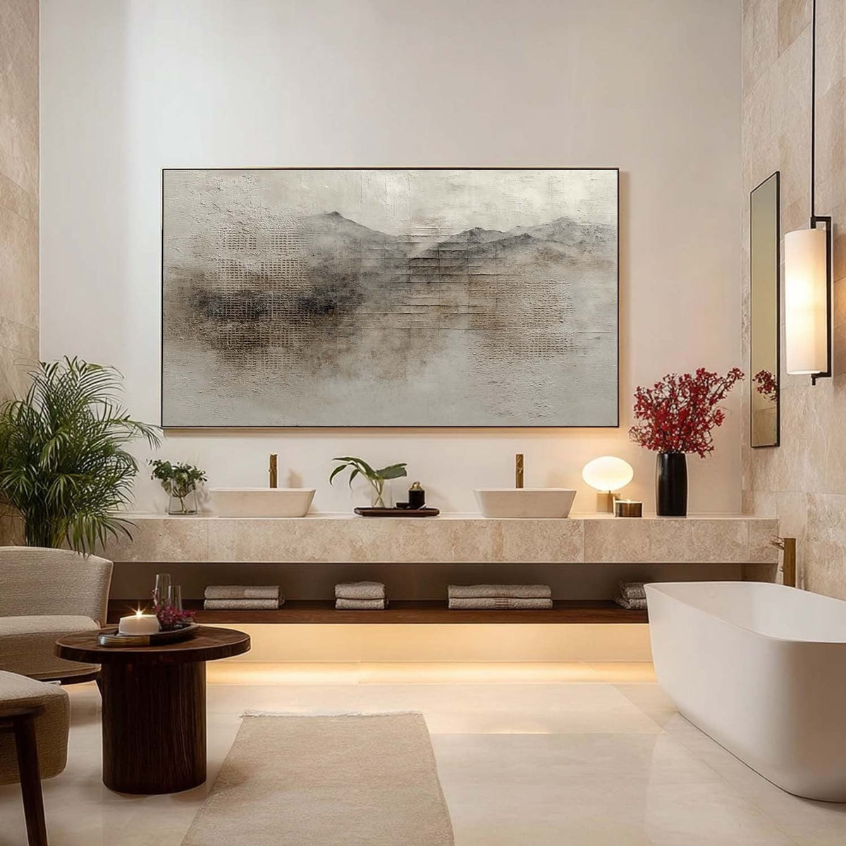 Wall Art Wabi-Sabi Abstract Elegant Raw
