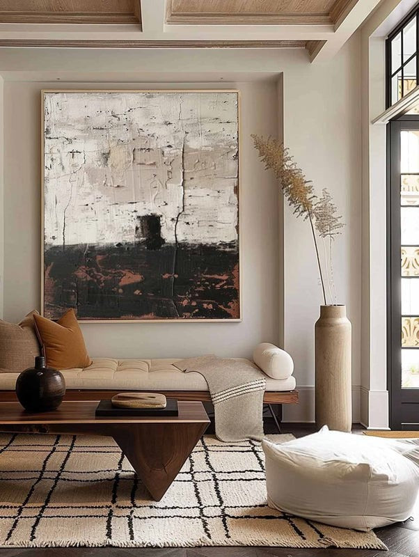 Wall Art Minimalist Neutral Abstract