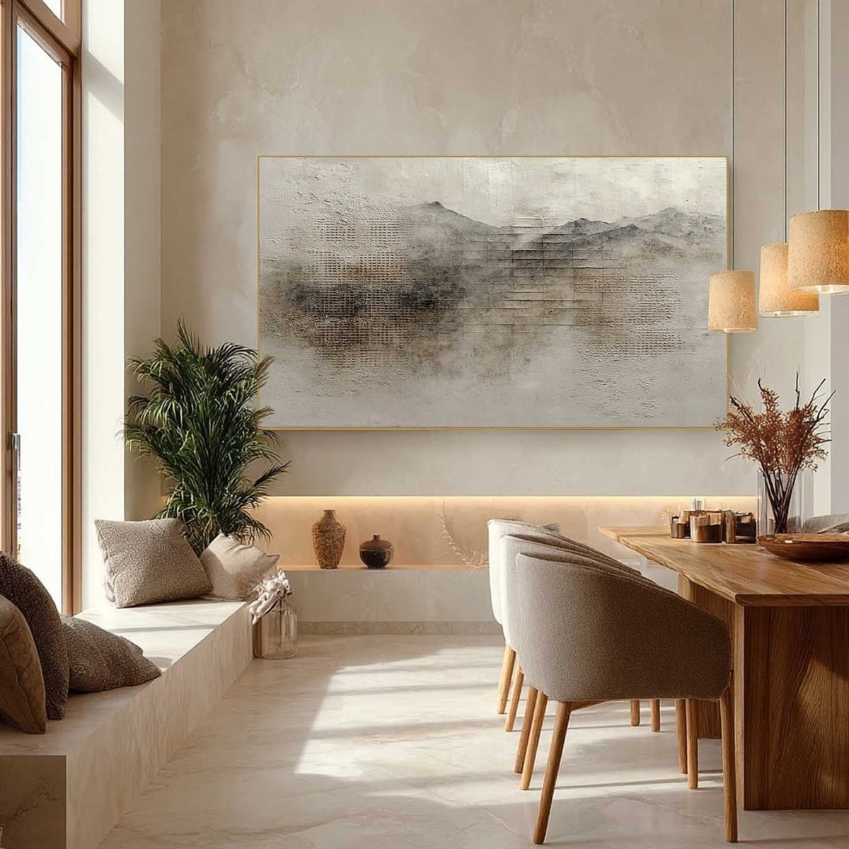 Wall Art Wabi-Sabi Abstract Elegant Raw