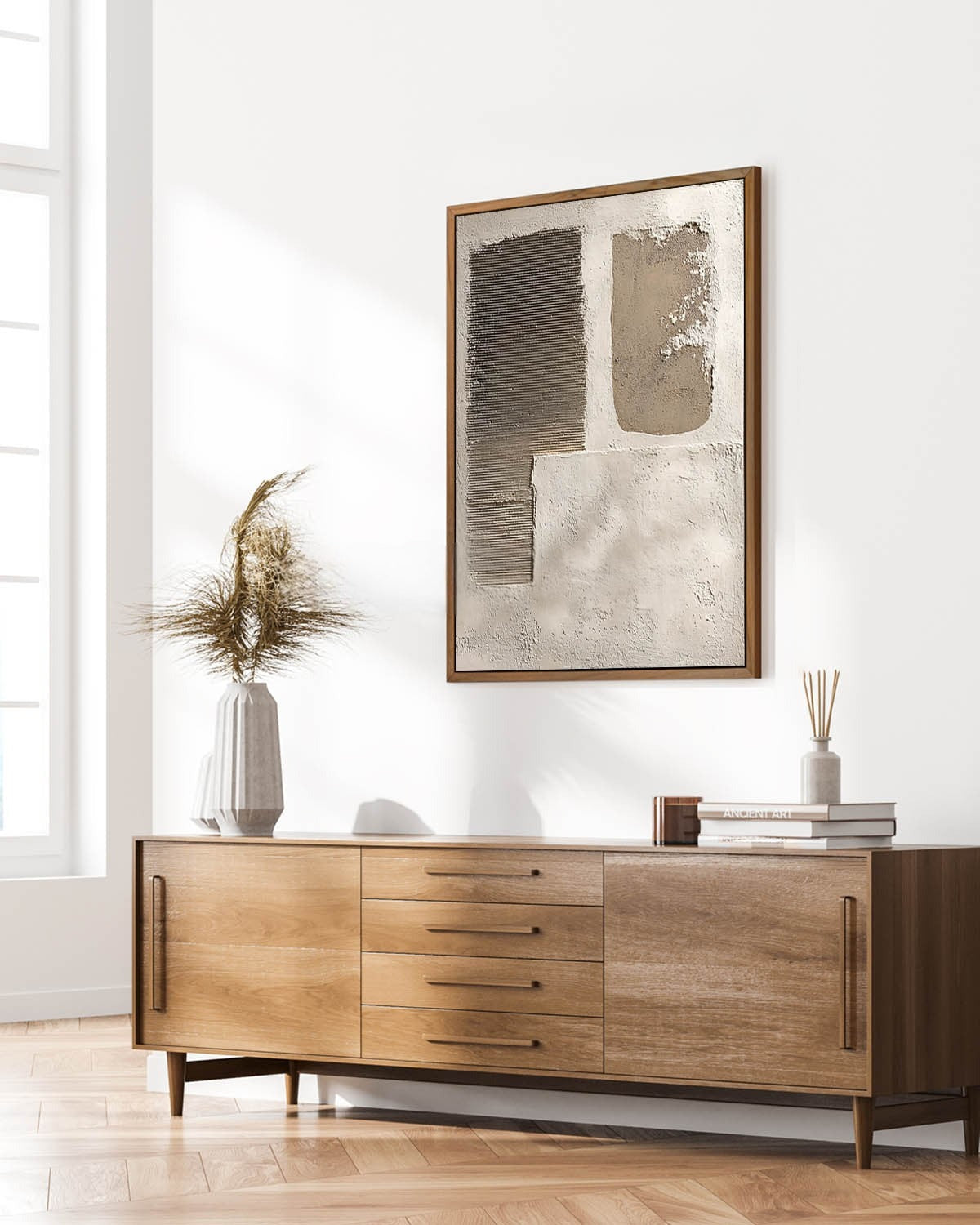 Wall Art Wabi-Sabi Painterly Raw Modern