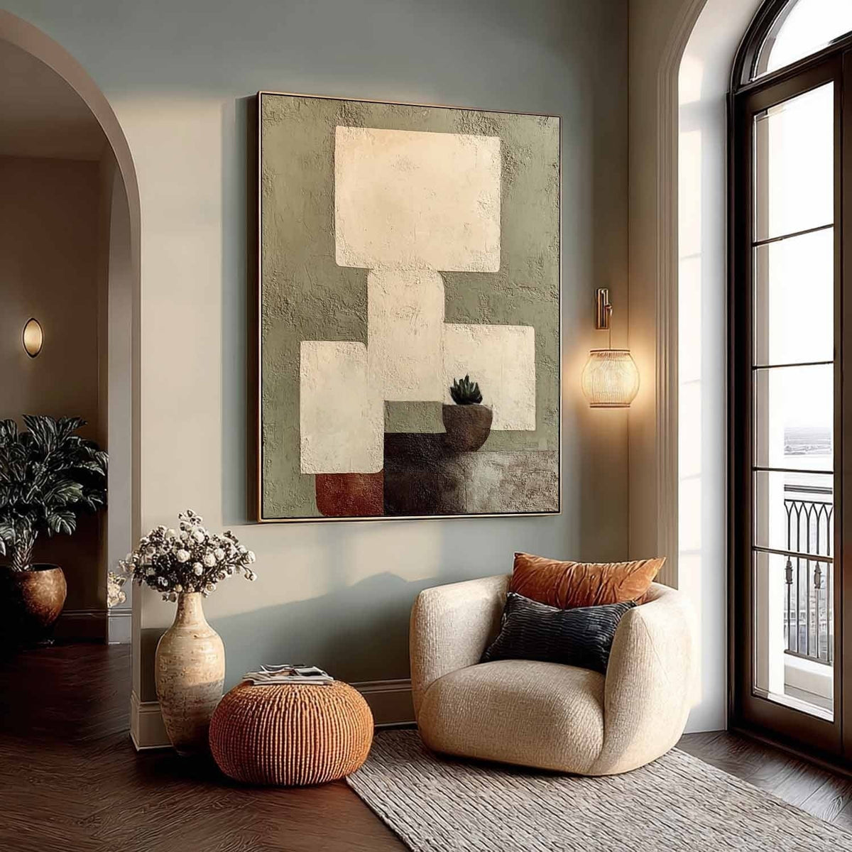 Wall Art Wabi-Sabi Neutral Serene