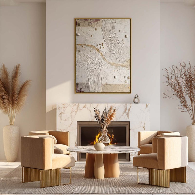Wall Art Minimalist 3D Bubble Abstract Flowing