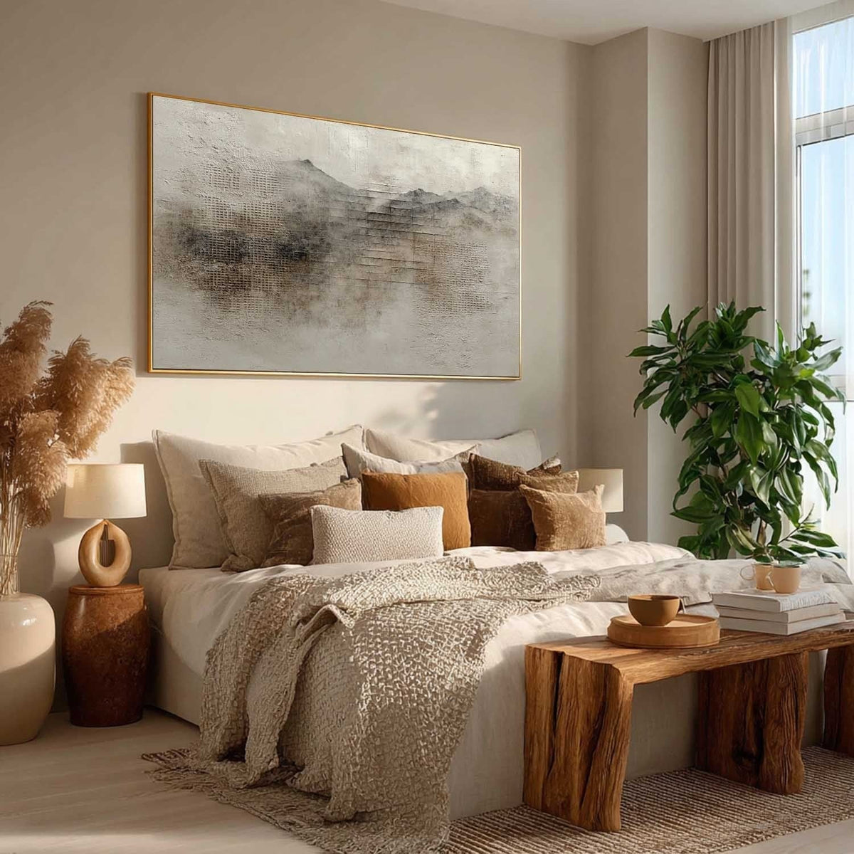 Wall Art Wabi-Sabi Abstract Elegant Raw