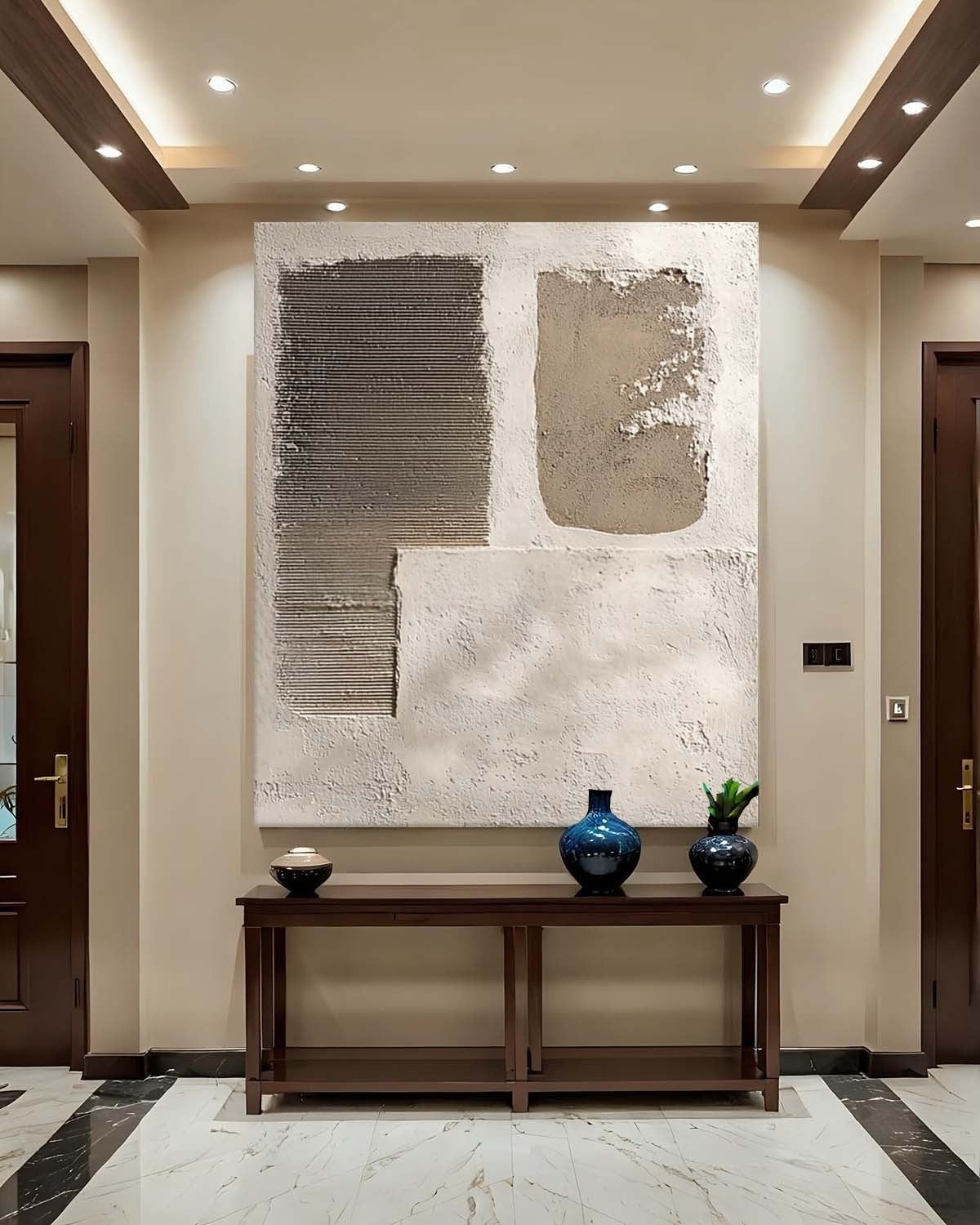 Wall Art Wabi-Sabi Painterly Raw Modern