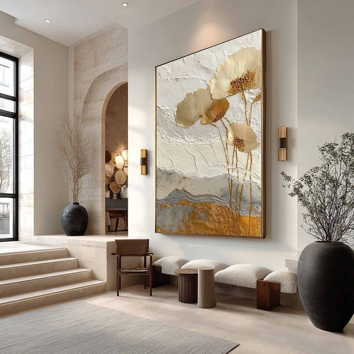 Plaster Art Texture Painting #SG481