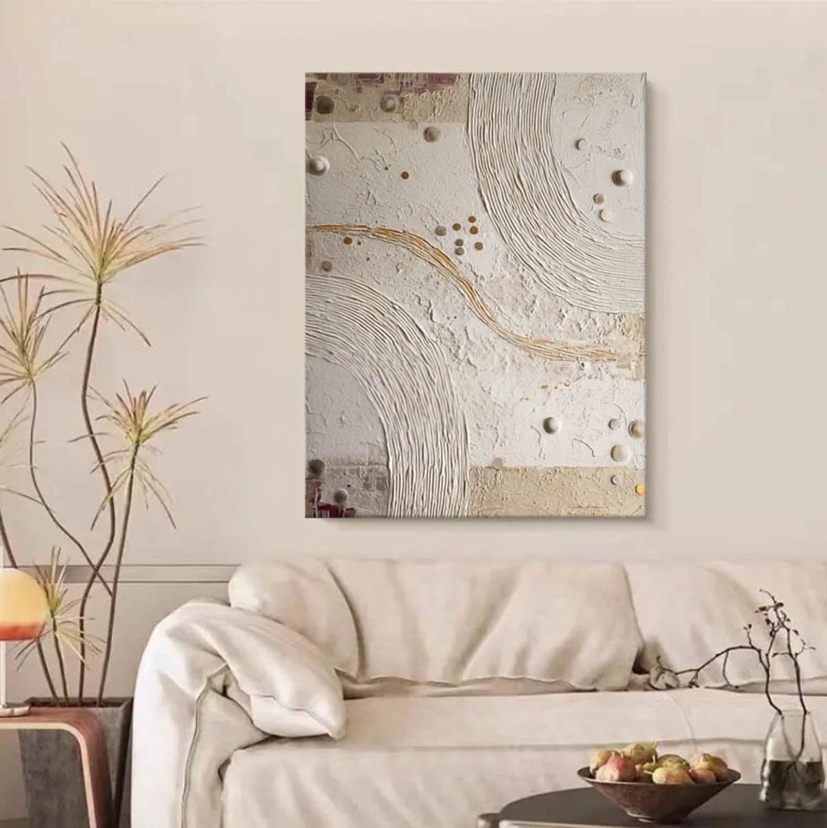 Wall Art Minimalist 3D Bubble Abstract Flowing