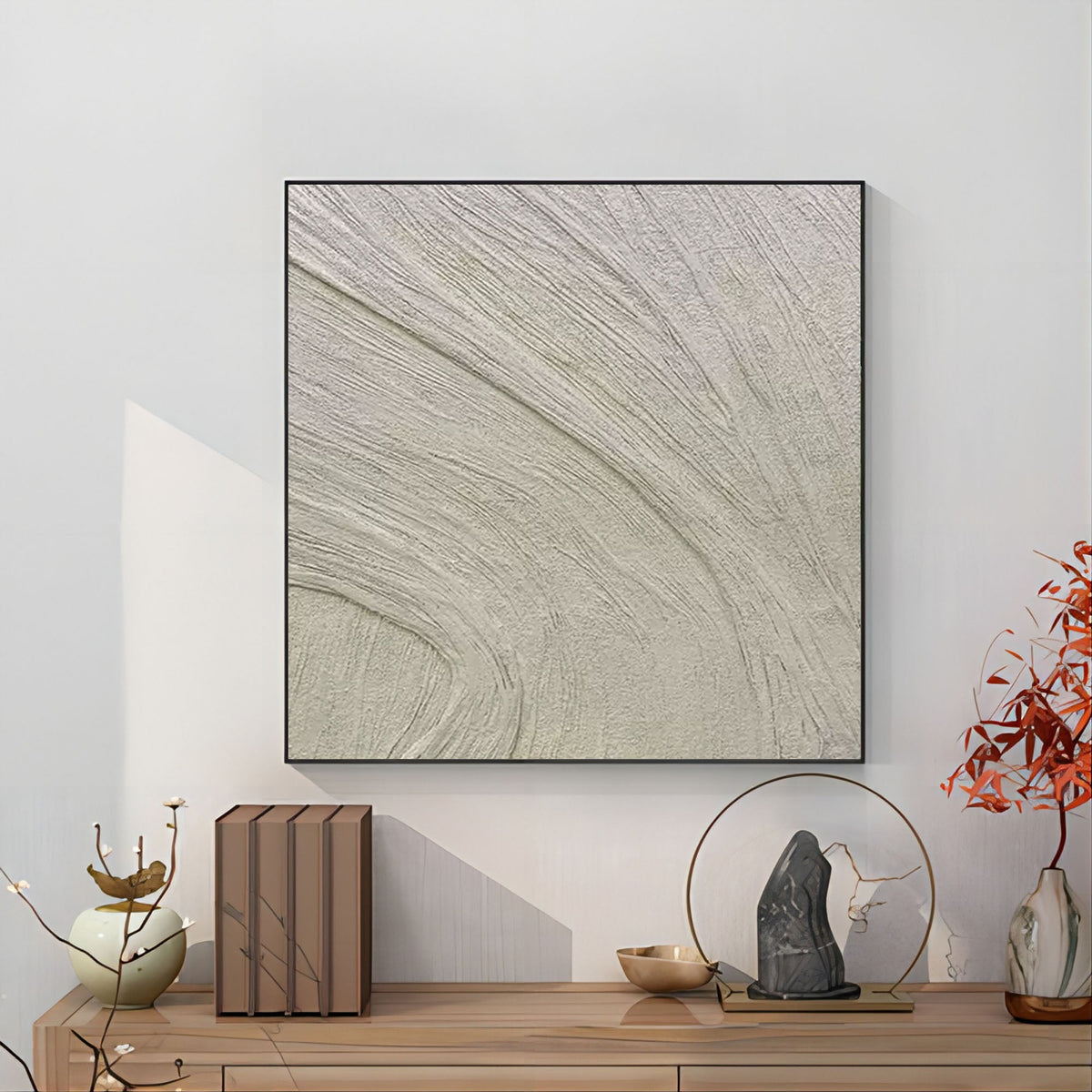 Wall Art Minimalist Flowing Line Abstract