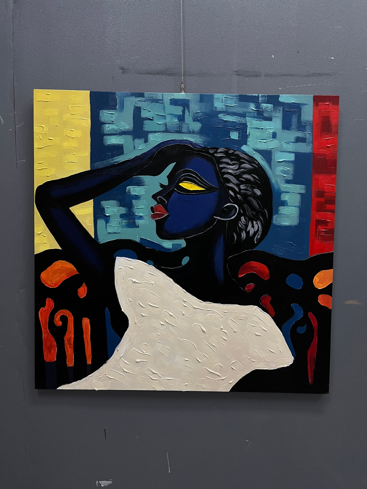 Wall Art Colorful Contemporary Serene