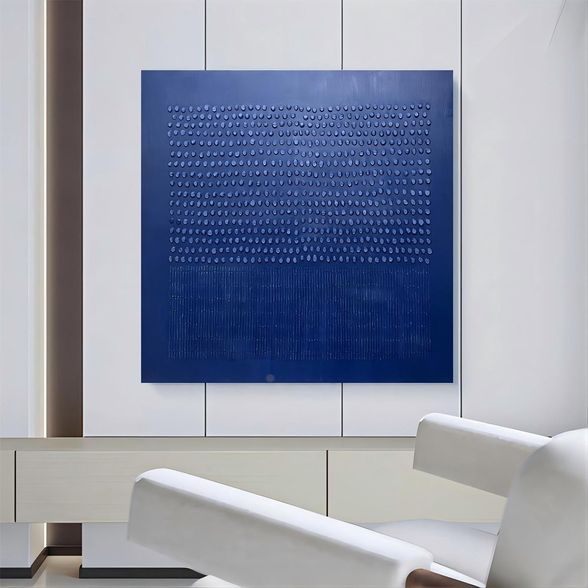 Wall Art Minimalist Textured Geometric