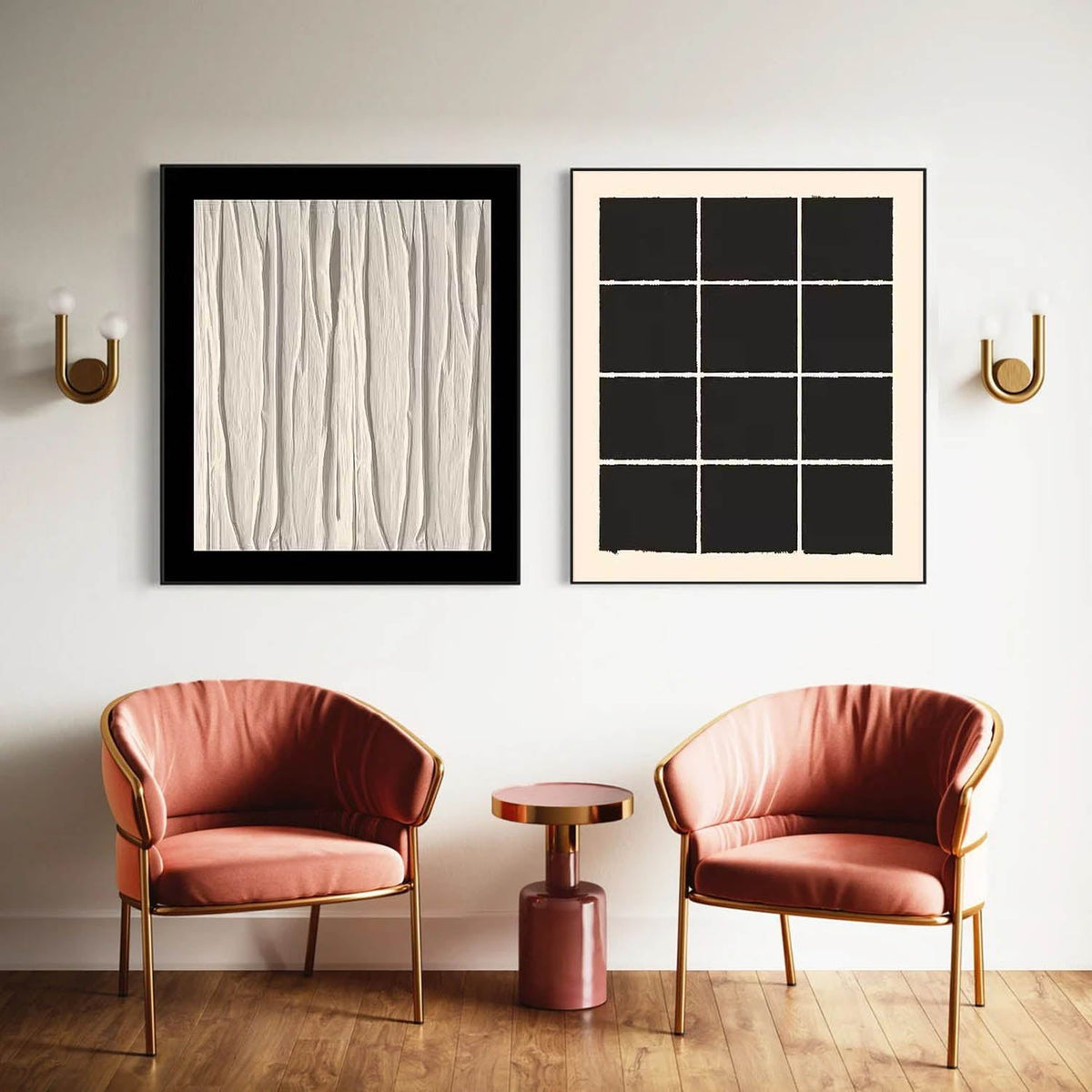 Wall Art Precise Minimalist Meditative Painterly