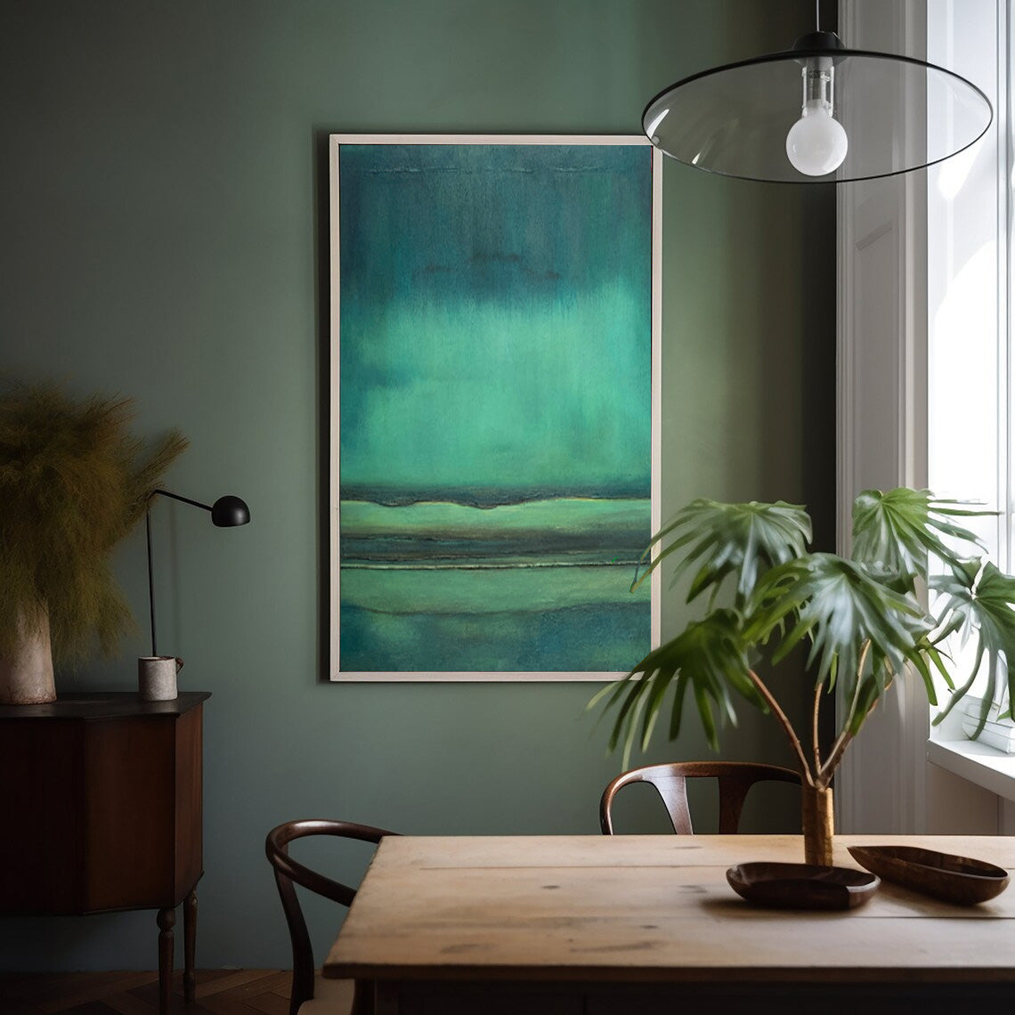 Wall Art Minimalist Gradient Atmospheric