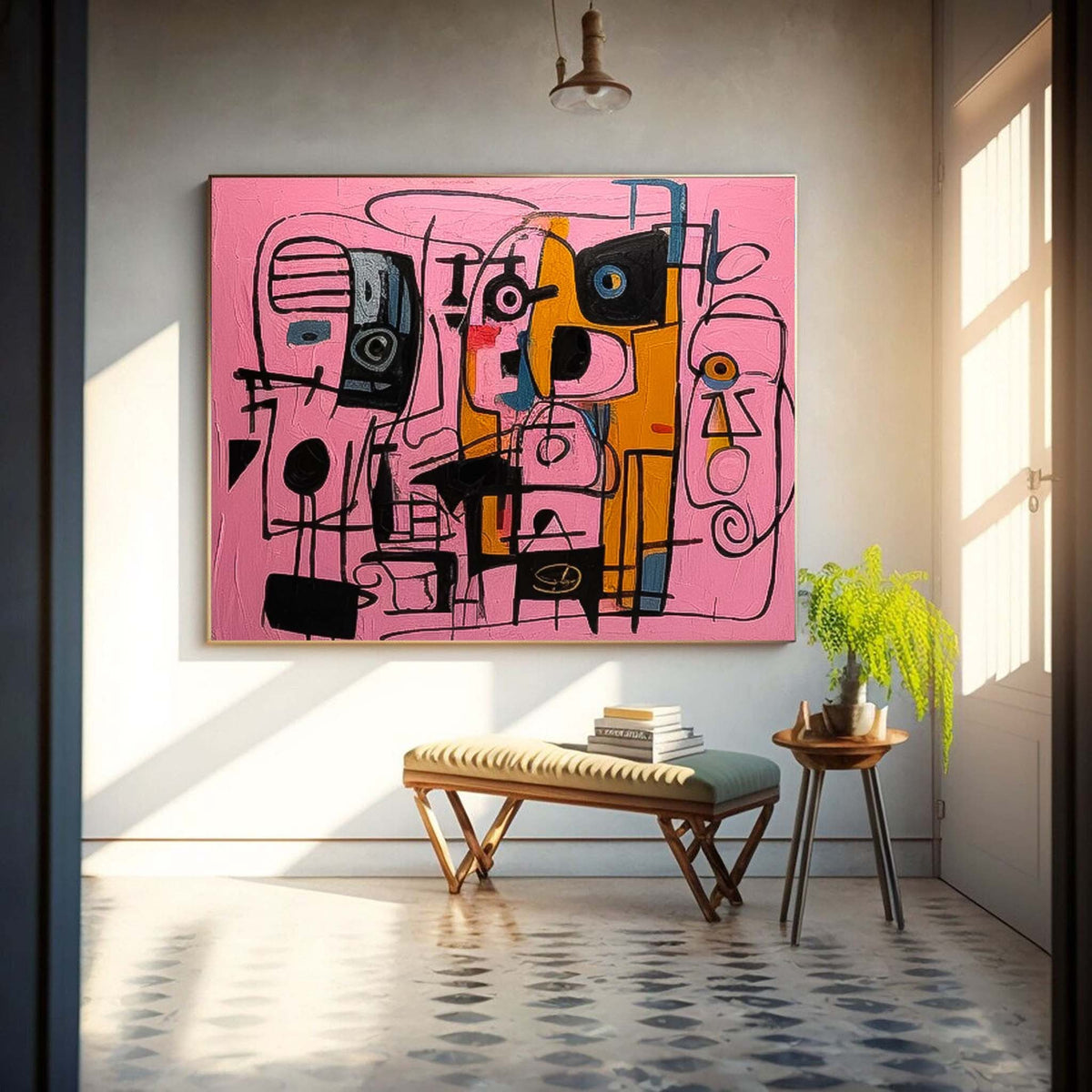 Wall Art Surrealist Abstract Whimsical Quirky