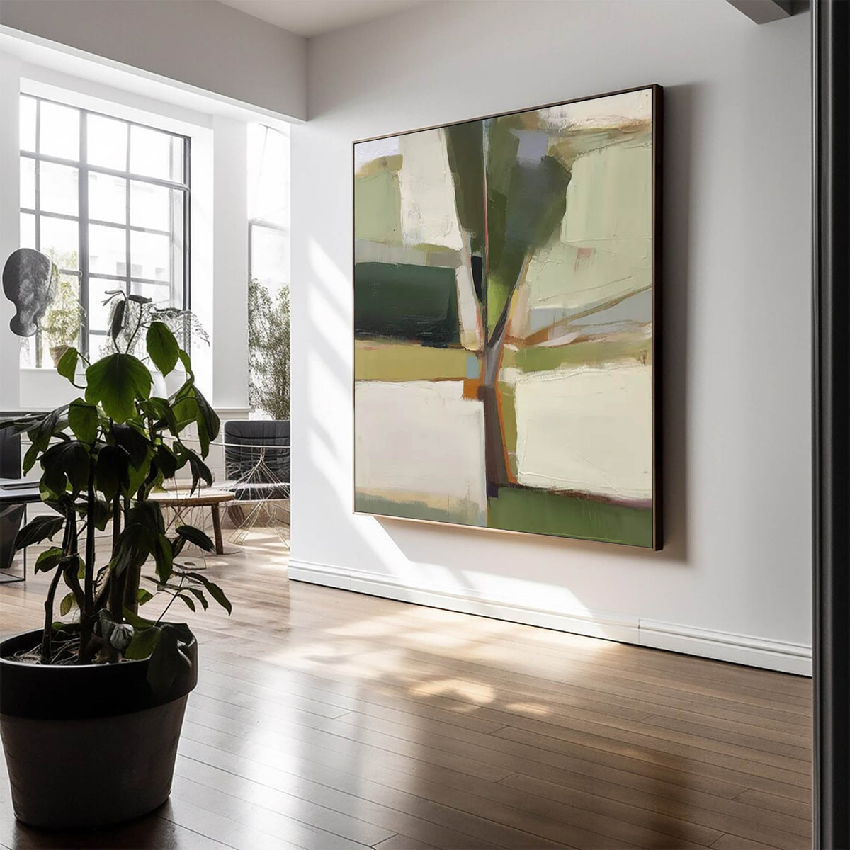 Wall Art Abstract Minimalist Expressionist