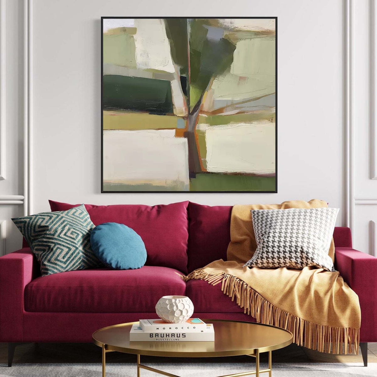 Wall Art Abstract Minimalist Expressionist