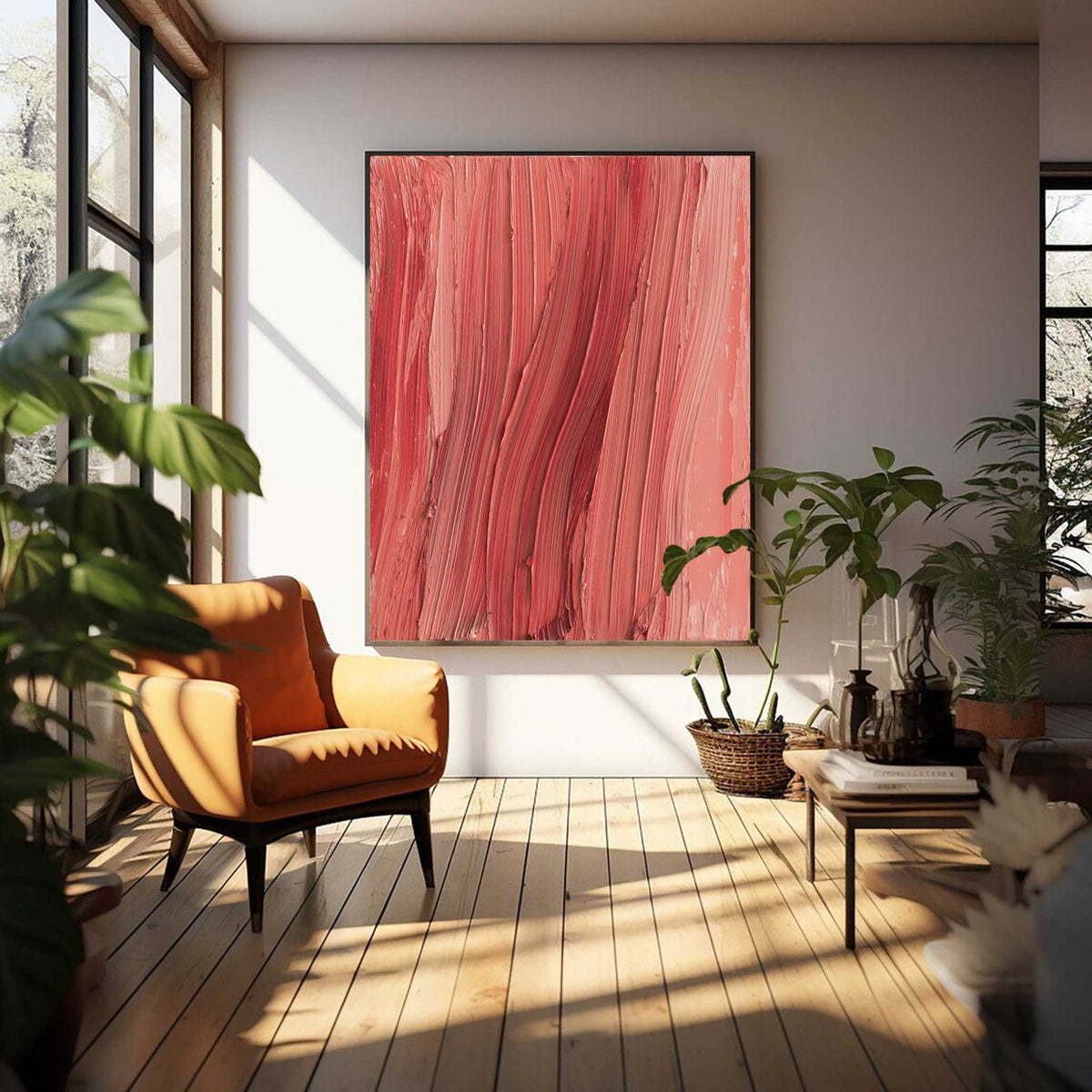 Wall Art Minimalist Gradient Abstract Modern