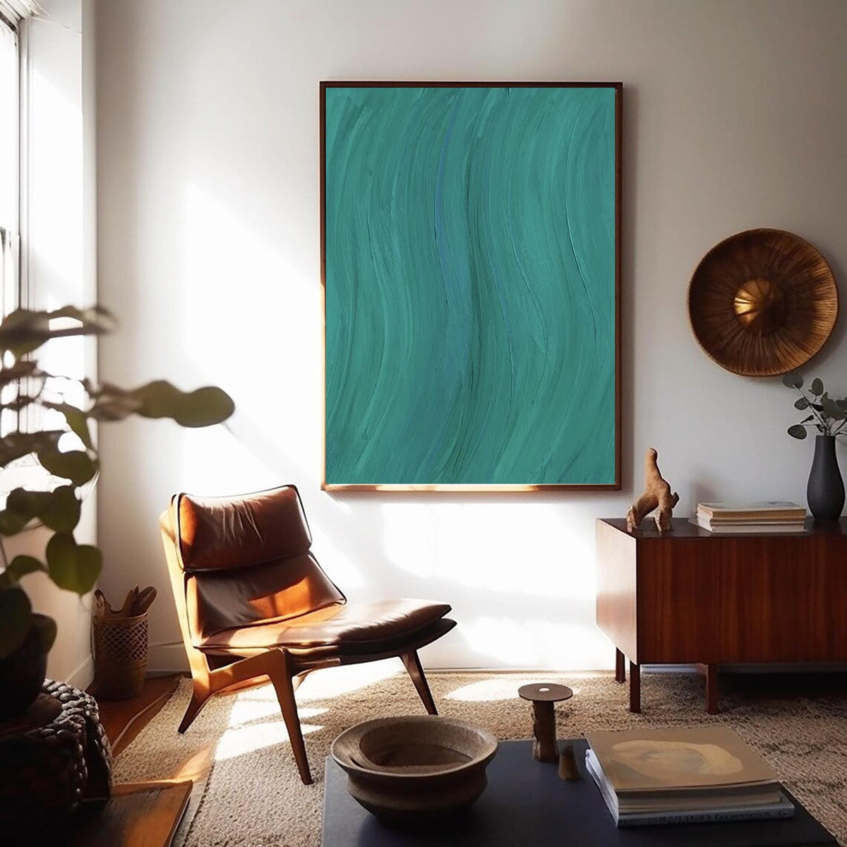 Wall Art Minimalist Modern Gradient Soft Color