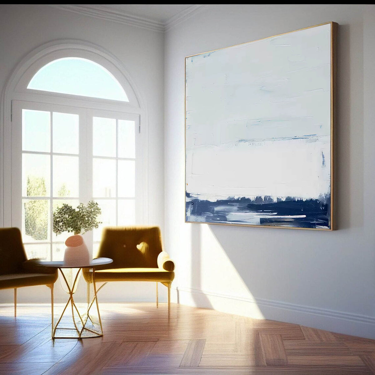 Wall Art Minimalist Contemporary Serene