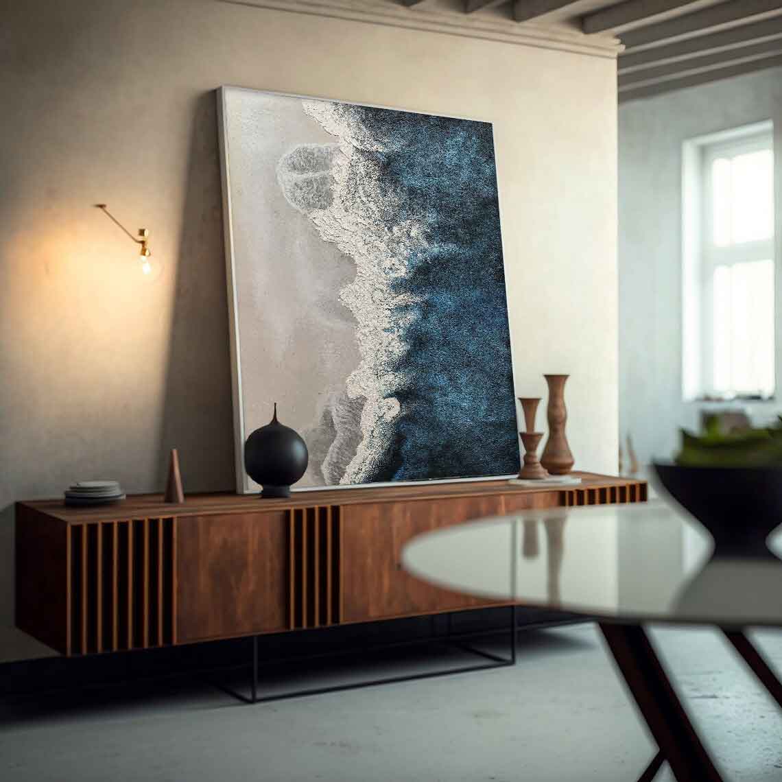 Wall Art Beach & Ocean Wave Modern