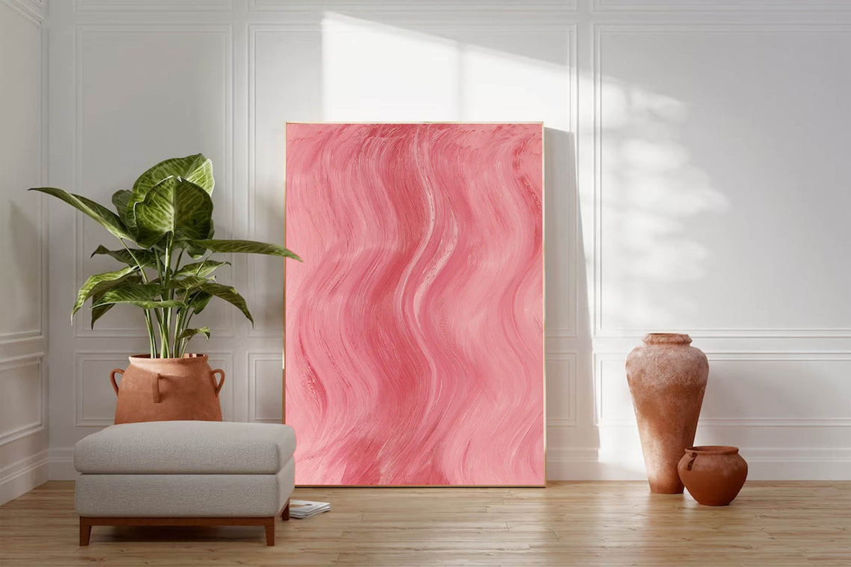 Wall Art Minimalist Color Gradient Modern