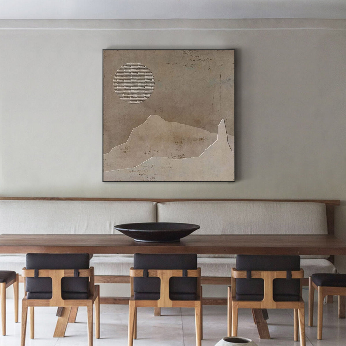Wall Art Wabi-Sabi Neutral Zen Modern