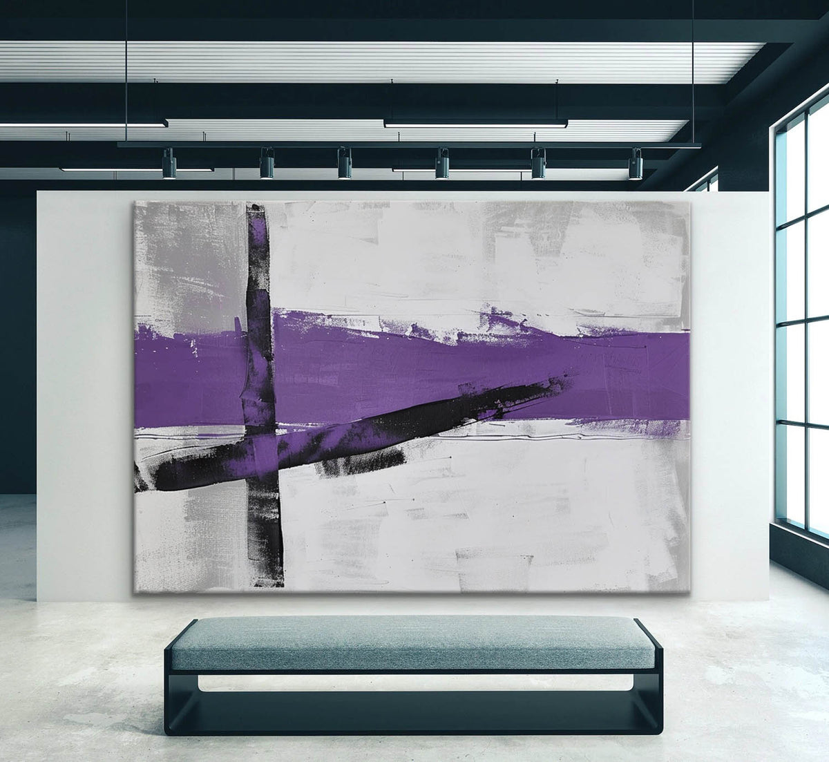 Wall Art Square Abstract Geometric