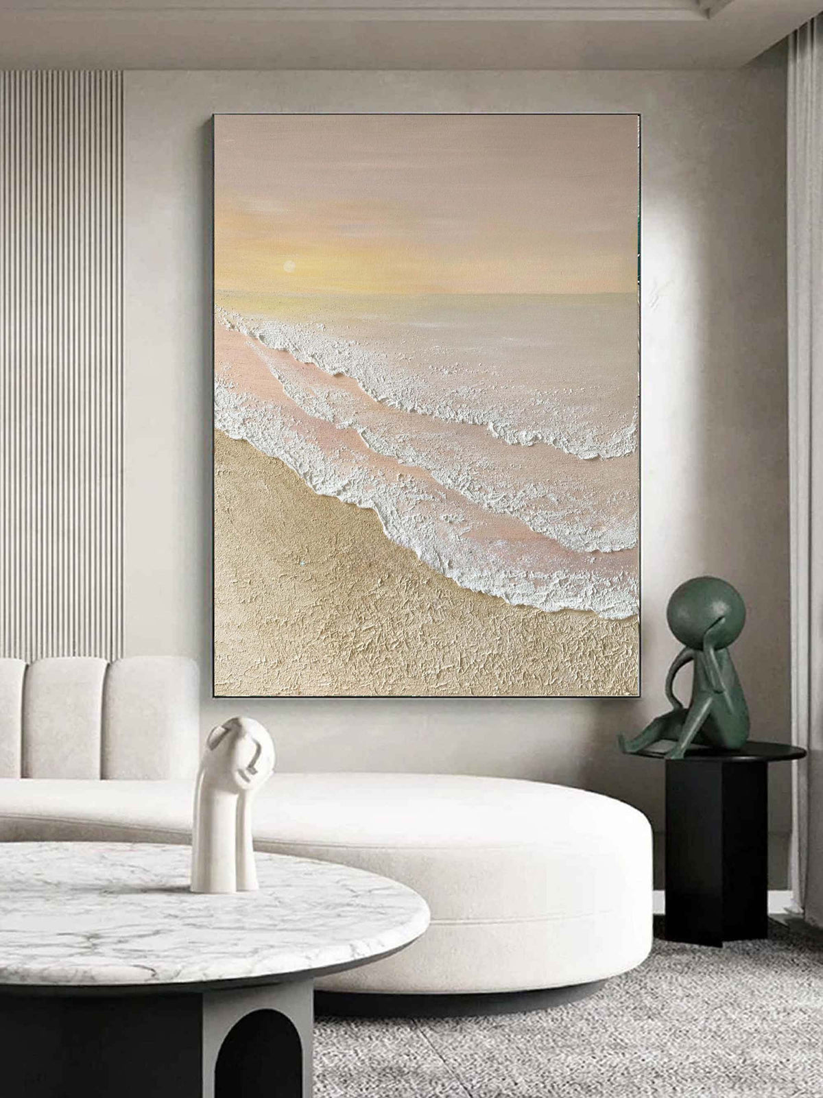 Wall Art Horizontal Coastal Sunset