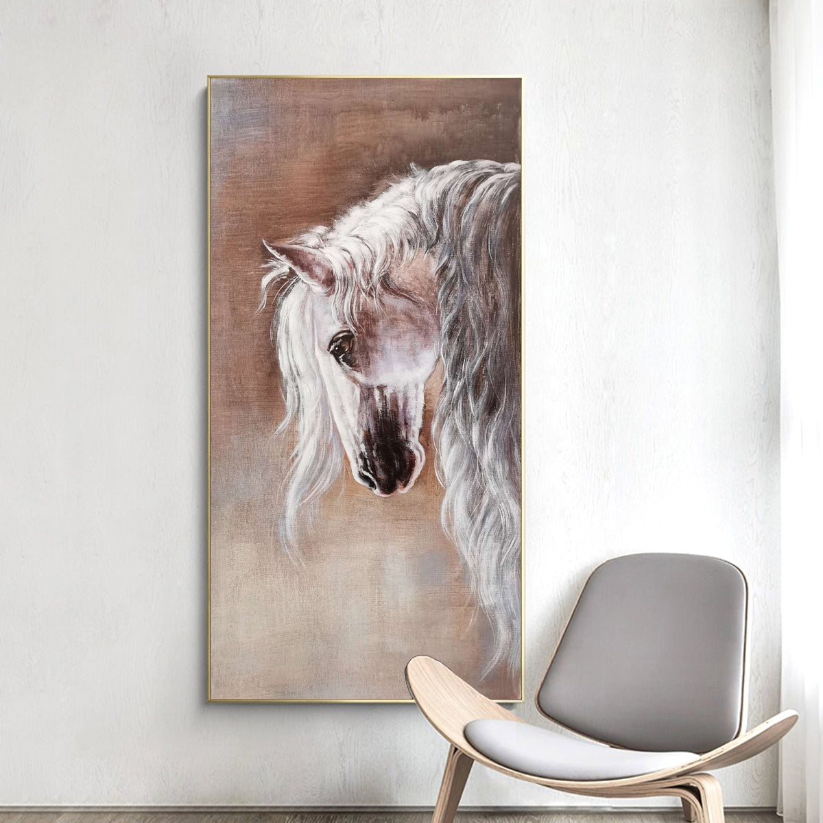 Horse Abstract Art ANH29 - Neutralighting