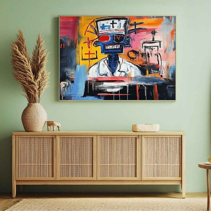 Wall Art Horizontal Neo Expressionist