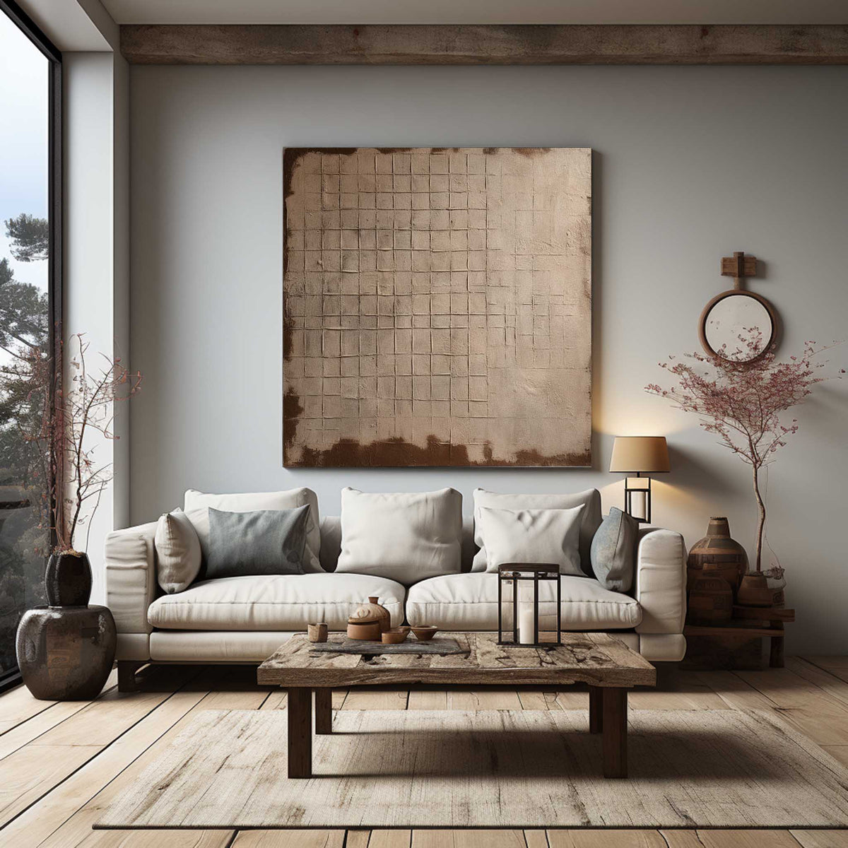 Wall Art Wabi-Sabi Neutral Elegant Calm