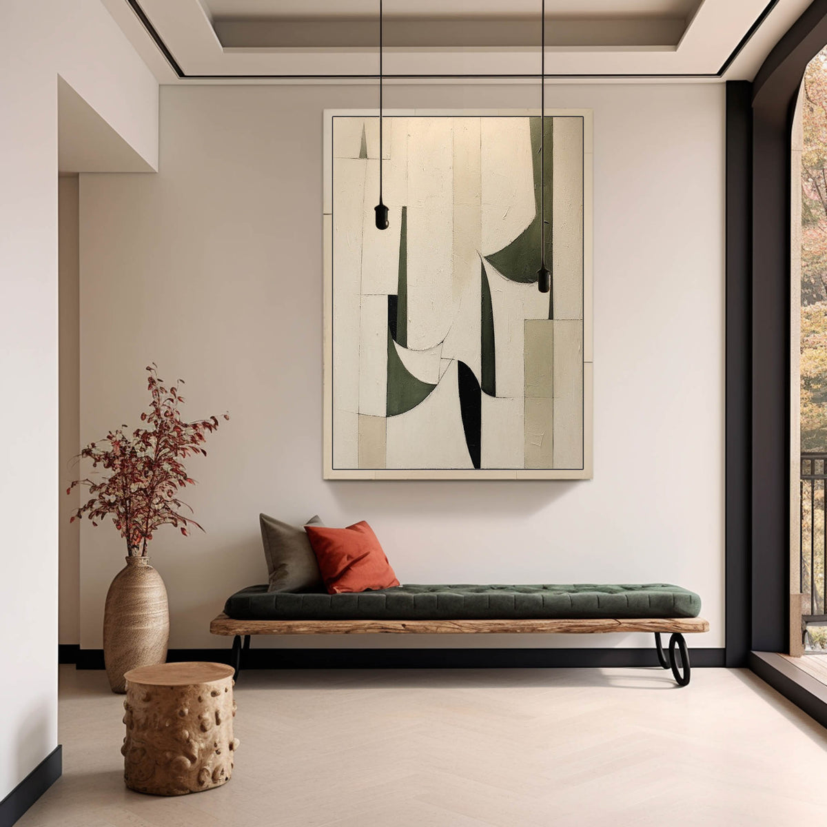 Wall Art Wabi-Sabi Geometric Modern