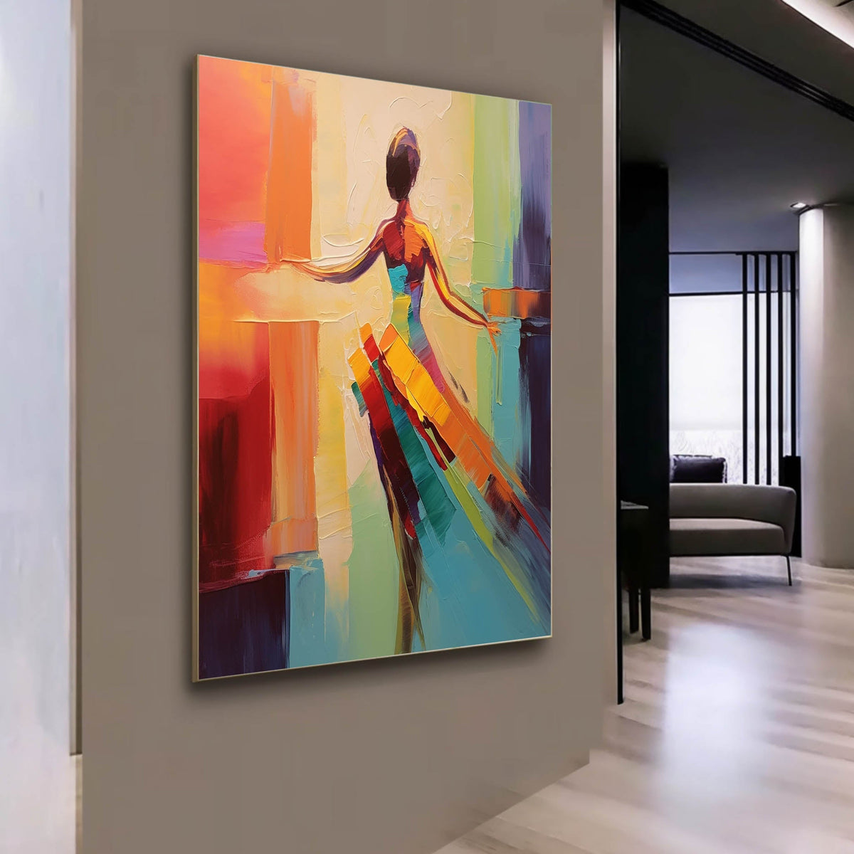 Wall Art Palette Vibrant Fashion Playful