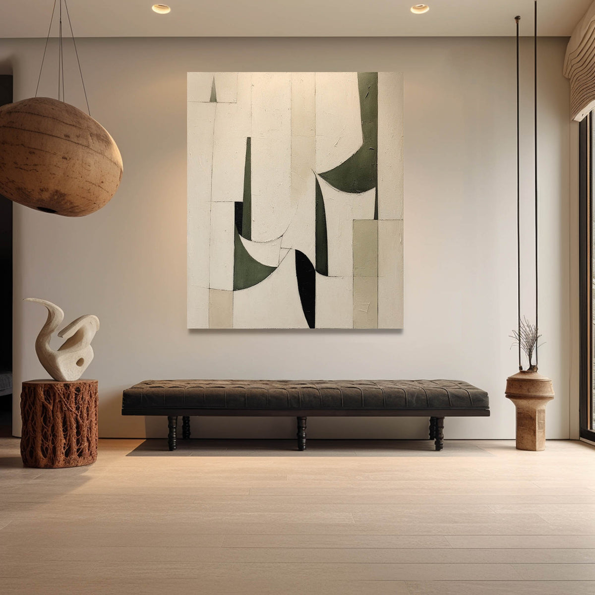 Wall Art Wabi-Sabi Geometric Modern