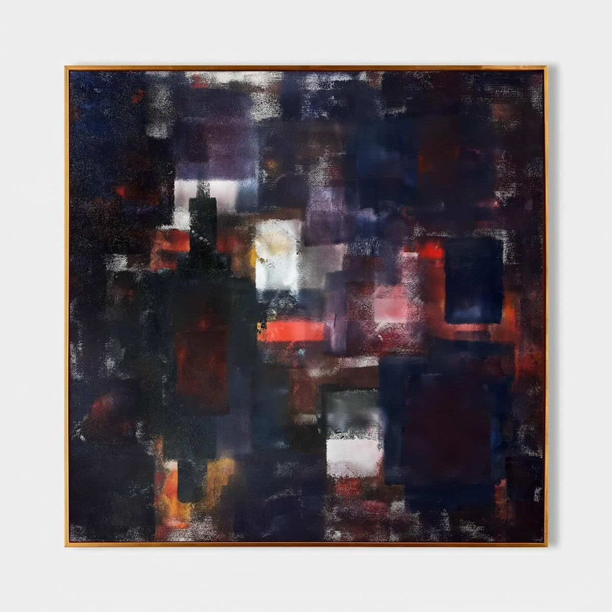 Wall Art Square Abstract Expressionist
