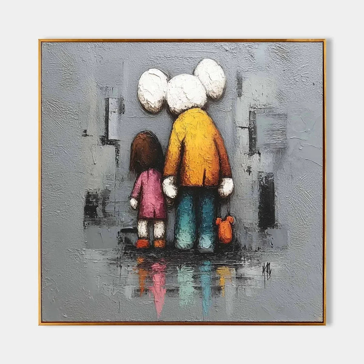 Wall Art Heartfelt Kaws Companion