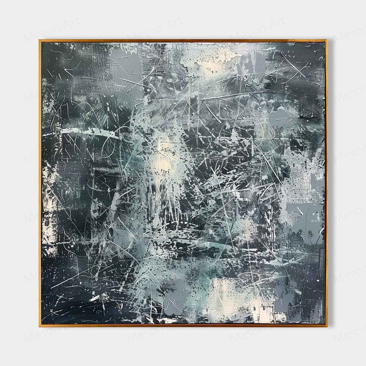 Wall Art Industrial Textured Abstract