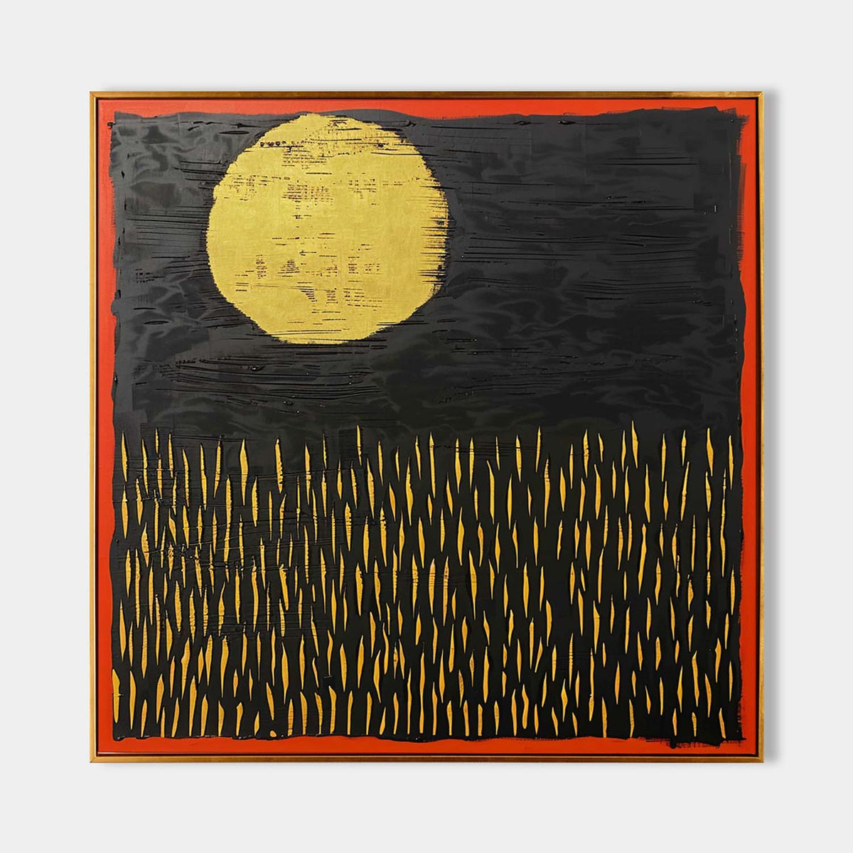 Wall Art Wabi-Sabi Mystical Night Landscape