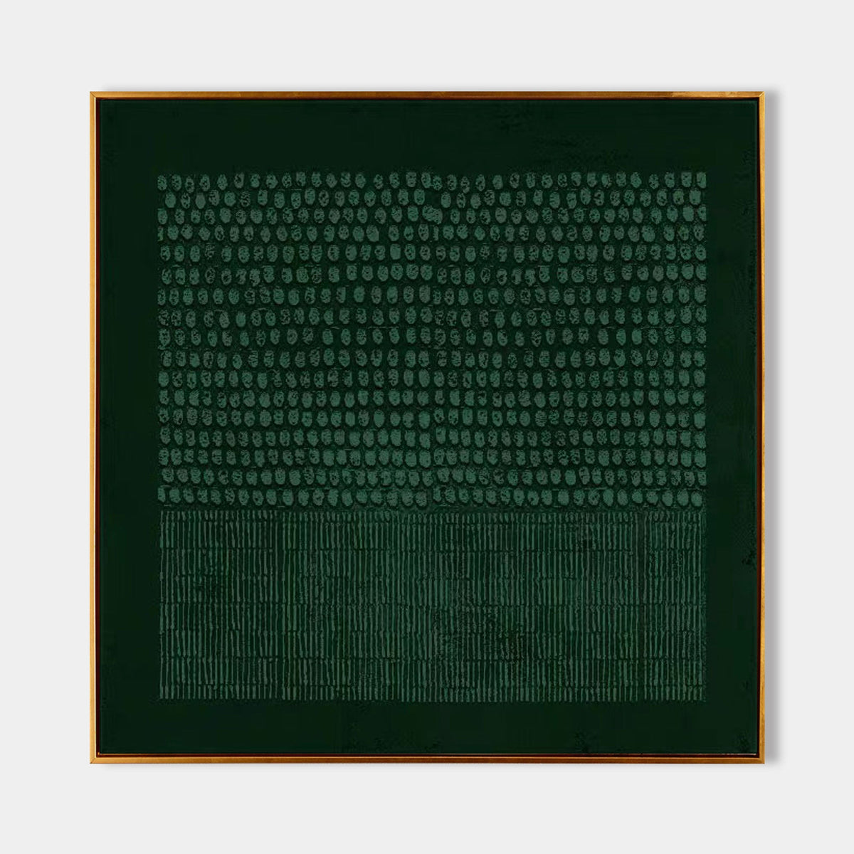 Minimalist Textured Geometric Painting