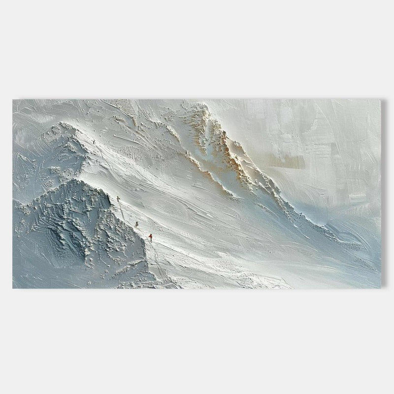 Wall Art Misty Wave Coastal Seascape Modern