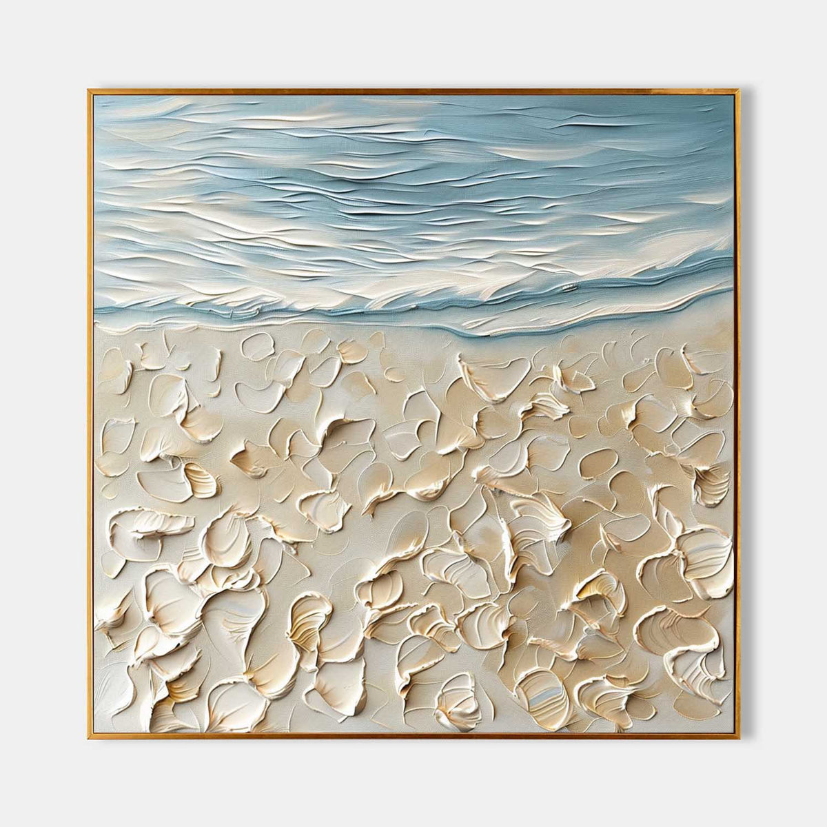 Wall Art Beach Scene Playful Landscape