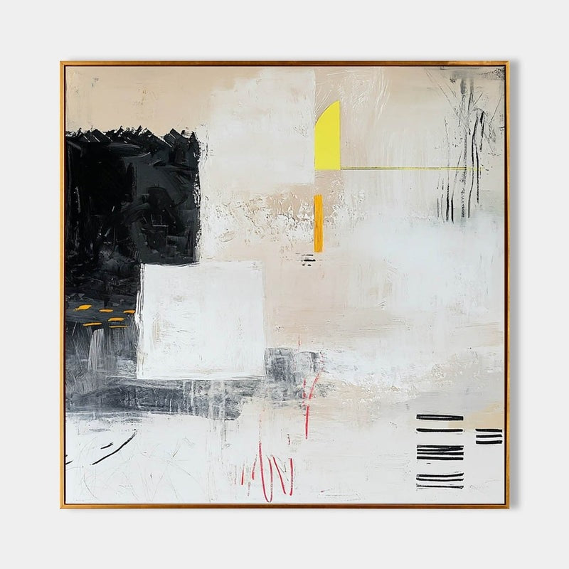 Wall Art Minimalist Textured Neutral