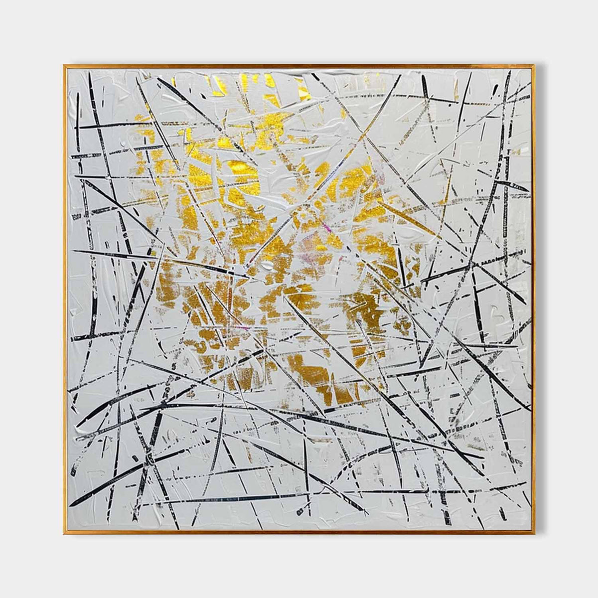 Wall Art Square Abstract Graffiti Art Luxury
