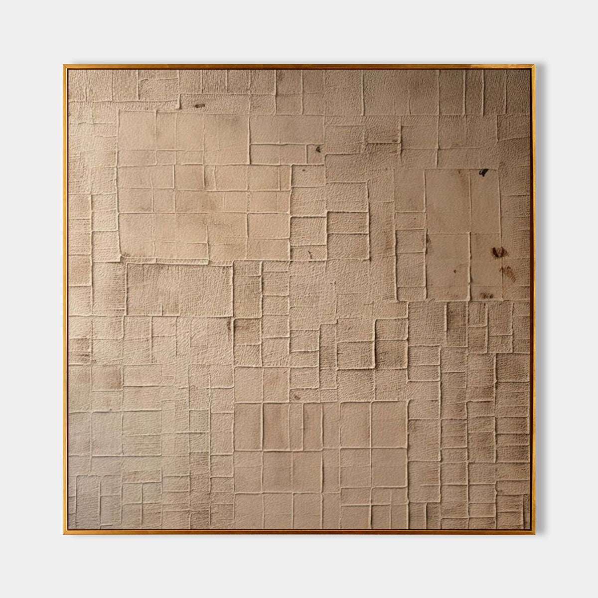 Wall Art Square Abstract Textured Mosaic