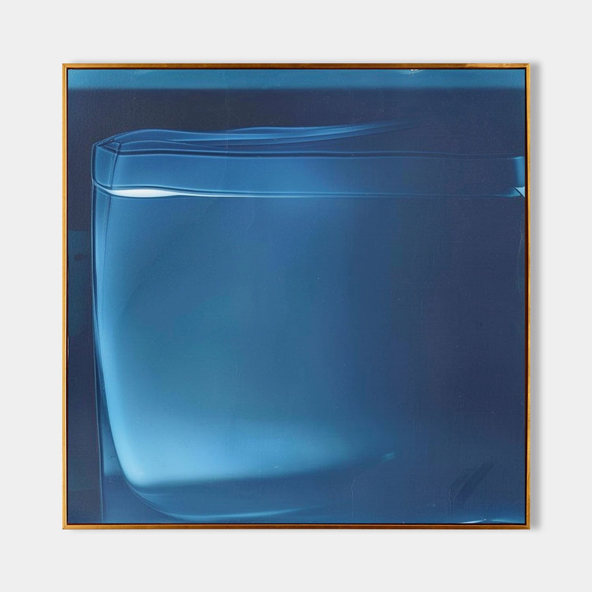 Wall Art Gradient Blue Atmospheric Ocean
