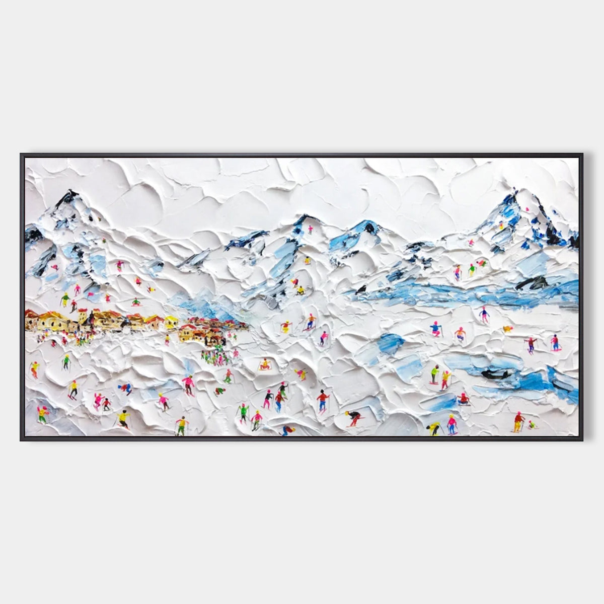 Wall Art Snow Mountain Mountain Modern
