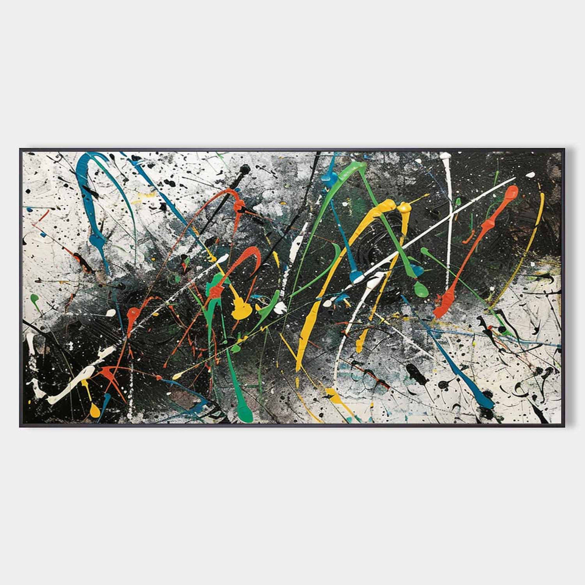 Wall Art Bold Contemporary Abstract Expressionism