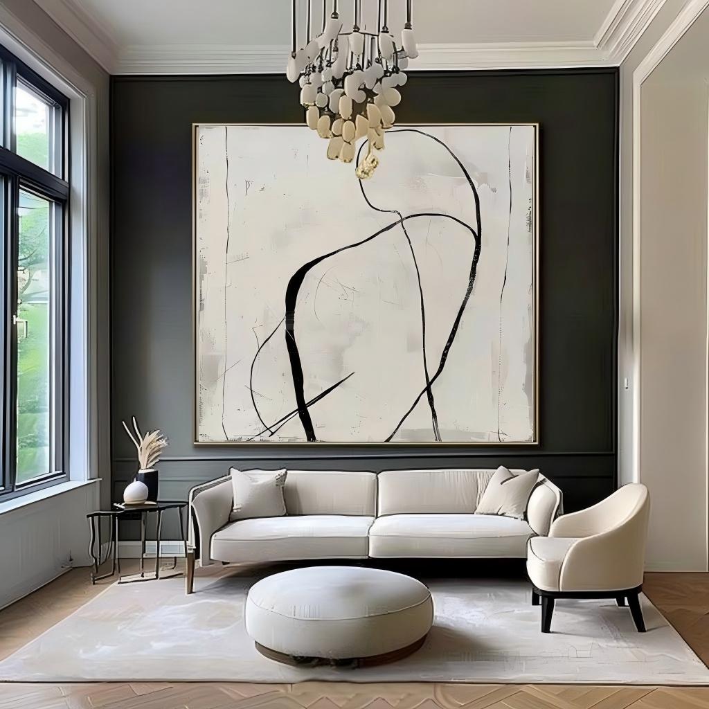 Wall Art Minimalist Abstract Figure