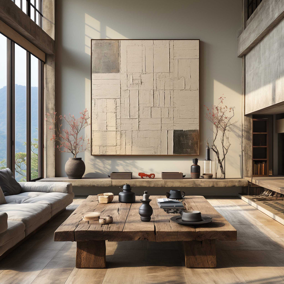 Wall Art Wabi-Sabi Minimalist Modern